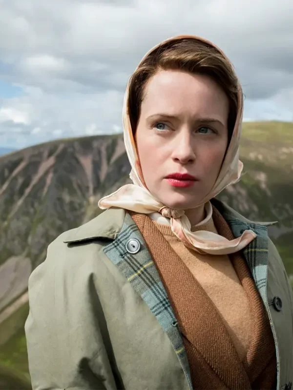 The Crown Claire Foy Brown Jacket
