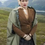 The Crown Claire Foy Brown Jacket
