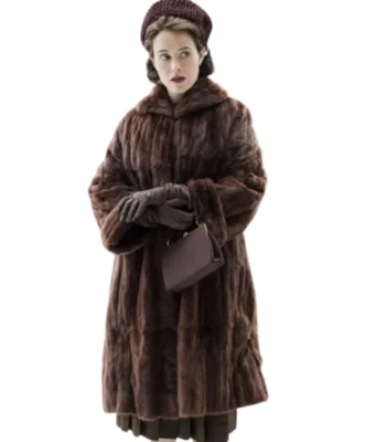 The Crown Claire Foy Fur Coat