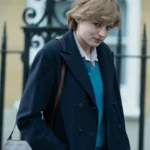 The Crown Lady Diana Spencer Wool Coat