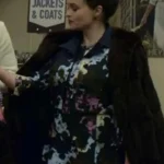 The Crown S04 Helena Bonham Carter Fur Coat