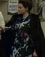 The Crown S04 Helena Bonham Carter Fur Coat