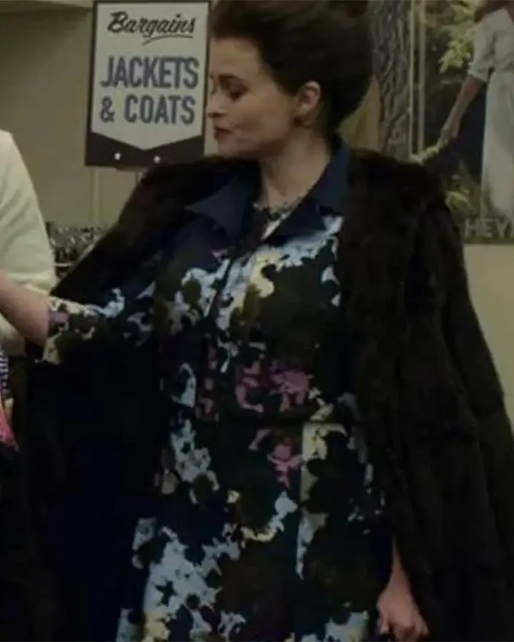 The Crown S04 Helena Bonham Carter Fur Coat The Crown S04 Helena Bonham Carter Fur Coat