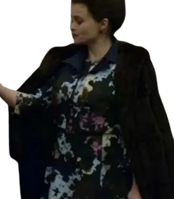 The Crown S04 Helena Bonham Carter Fur Coat