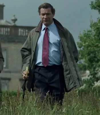 The Crown S05 Prince Charles Green Cotton Jacket