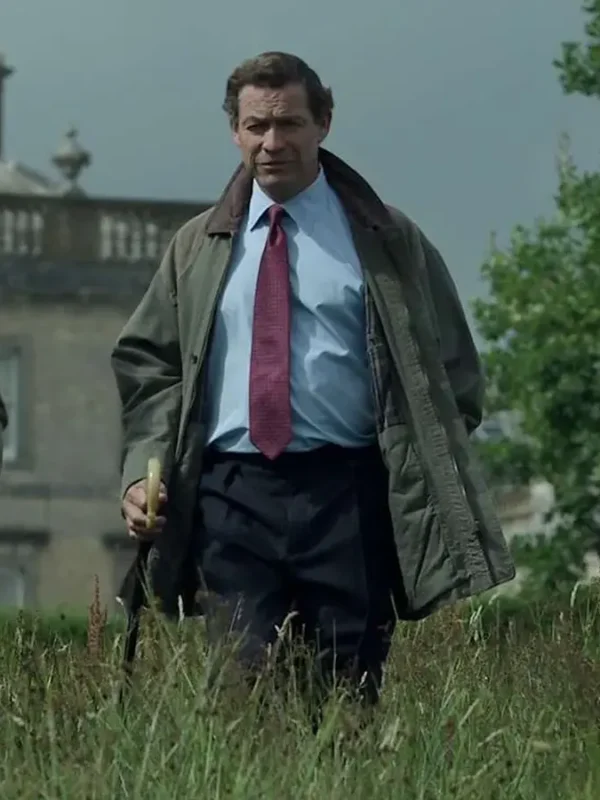 The Crown S05 Prince Charles Green Cotton Jacket