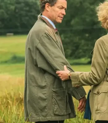 The Crown S05 Prince Charles Green Cotton Jacket