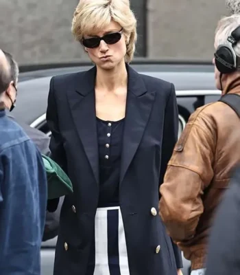 The Crown S05 Princess Diana Black Blazer