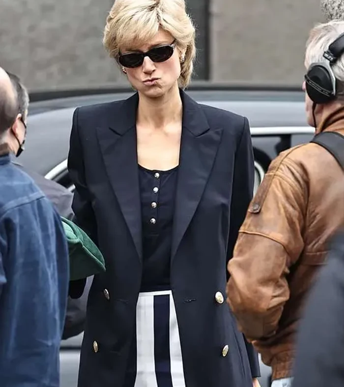 The Crown S05 Princess Diana Black Blazer The Crown S05 Princess Diana Black Blazer