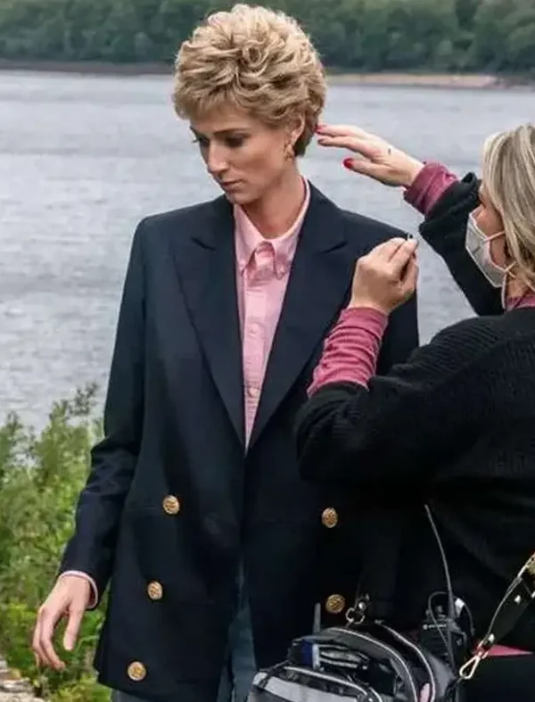 The Crown S05 Princess Diana Black Blazer