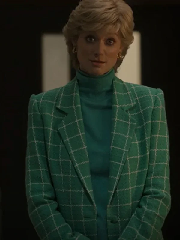 The Crown S05 Princess Diana Green Blazer