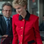The Crown S05 Princess Diana Trim Coat