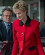 The Crown S05 Princess Diana Trim Coat