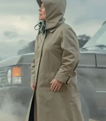 The Crown S06 Elizabeth II Trench Cotton Coat