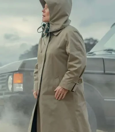The Crown S06 Elizabeth II Trench Cotton Coat