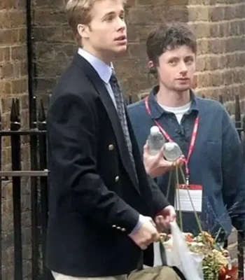 The Crown S06 Prince Williams Black Blazer