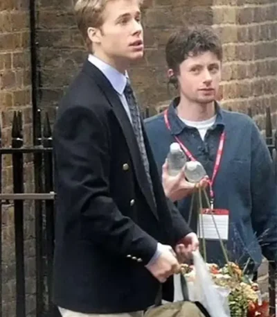 The Crown S06 Prince Williams Black Blazer