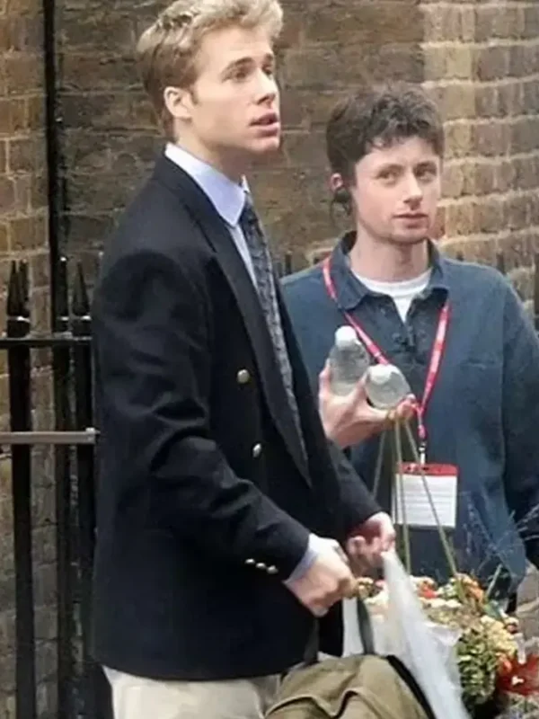 The Crown S06 Prince Williams Black Blazer