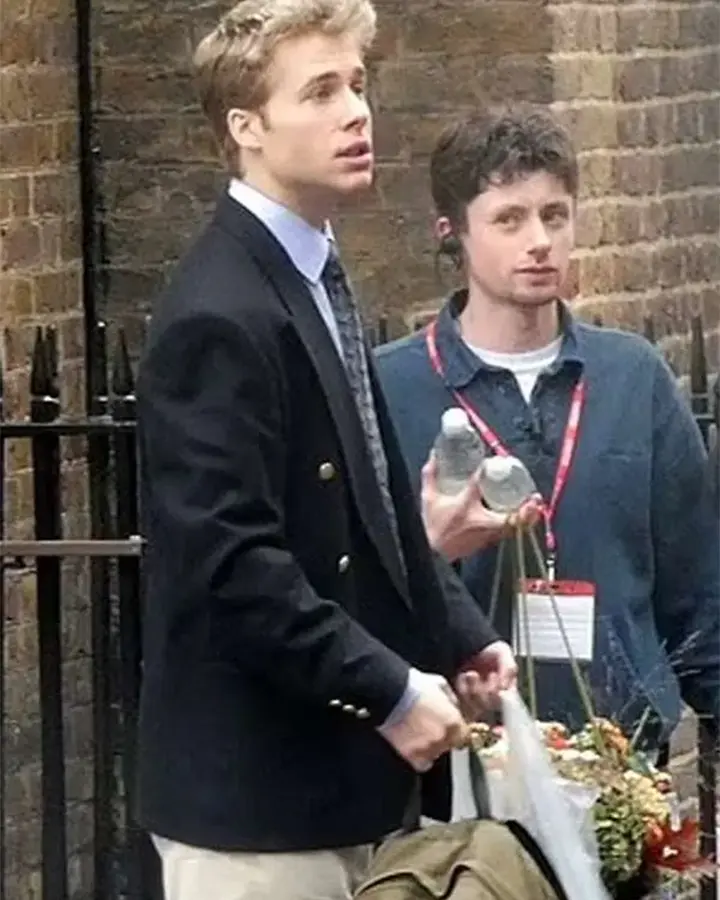 The Crown S06 Prince Williams Black Blazer The Crown S06 Prince Williams Black Blazer