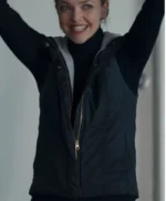 The Dropout S01 Amanda Seyfried Grey Vest