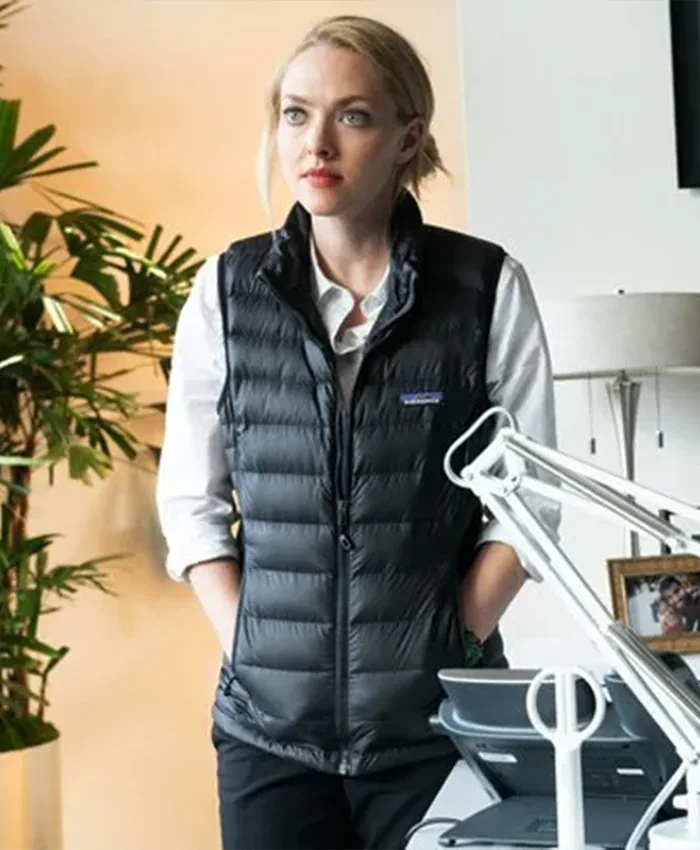 The Dropout S01 Elizabeth Holmes Black Wool Vest The Dropout S01 Elizabeth Holmes Black Wool Vest