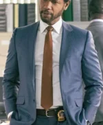 The Equalizer 2021 Marcus Dante Blue Blazer