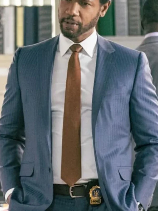 The Equalizer 2021 Marcus Dante Blue Blazer