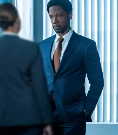 The Equalizer 2021 Marcus Dante Blue Blazer