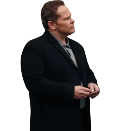 The Equalizer Kevin Chapman Black Wool Trench Coat