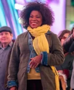 The Equalizer Lorraine Toussaint Wool and Denim Coat