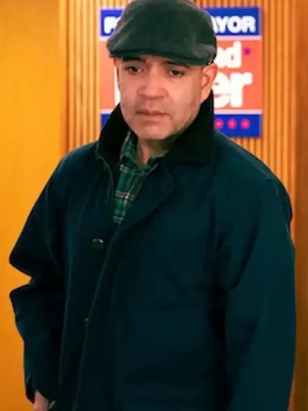 The Equalizer Luis Antonio Ramos Green Cotton Jacket