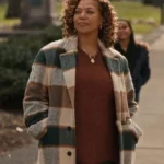 The Equalizer Queen Latifah 2021 Plaid Coat
