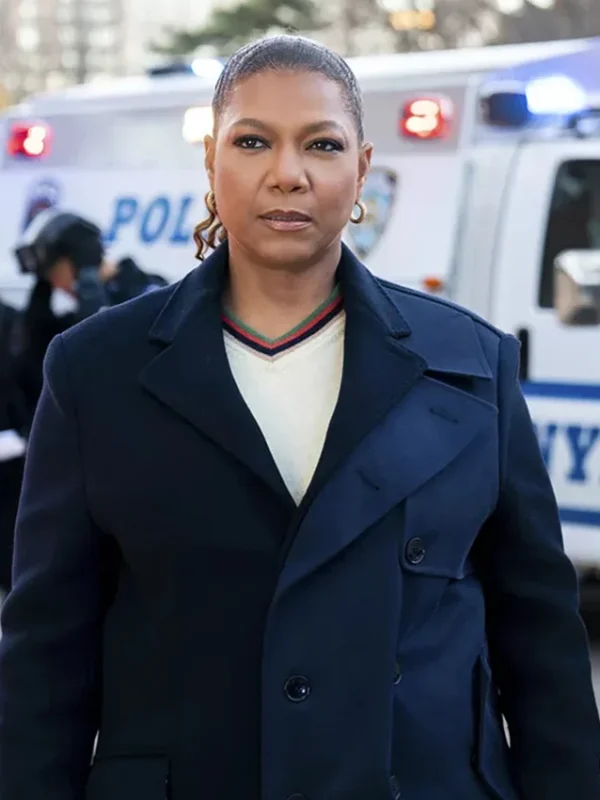 The Equalizer Queen Latifah Black Wool Coat