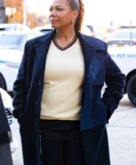 The Equalizer Queen Latifah Black Wool Coat