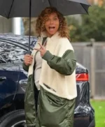 The Equalizer Queen Latifah Shearling Coat