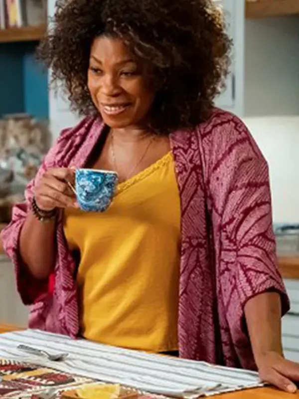 The Equalizer S01 EP01 Lorraine Toussaint Long Pink Coat