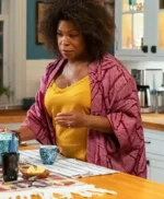 The Equalizer S01 EP01 Lorraine Toussaint Long Pink Coat