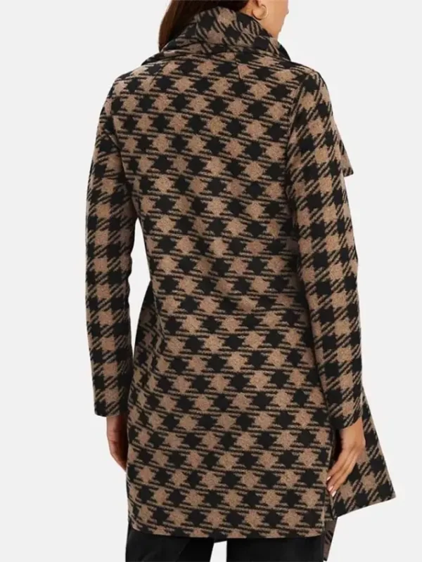 The Equalizer S01 EP02 Melody Chu Houndstooth Coat