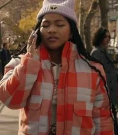 The Equalizer S02 Delilah McCall Plaid Jacket