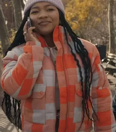 The Equalizer S02 Delilah McCall Plaid Jacket