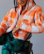 The Equalizer S02 Delilah McCall Plaid Jacket