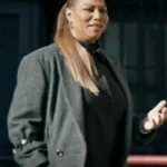 The Equalizer S02 Robyn Mccall Long Grey Wool Coat