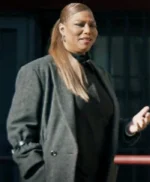 The Equalizer S02 Robyn Mccall Long Grey Wool Coat