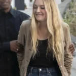 The Equalizer S03 Dakota Fanning Brown Jacket