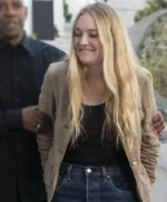 The Equalizer S03 Dakota Fanning Brown Jacket