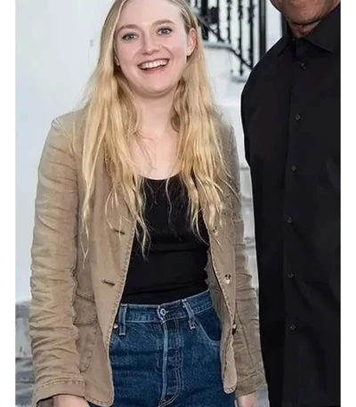 The Equalizer S03 Dakota Fanning Brown Jacket