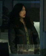 The Equalizer S03 Melody Bayani Leather Jacket
