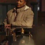 The Equalizer S03 Queen Latifah Beige Parka Jacket