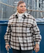 The Equalizer S03 Queen Latifah Check Jacket
