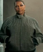 The Equalizer S03 Queen Latifah Checked Jacket